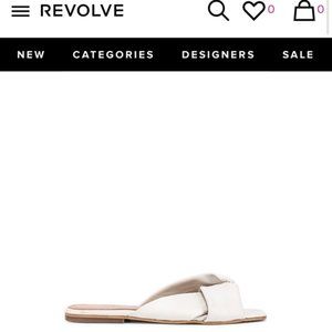 Jeffery Campbell white sandal